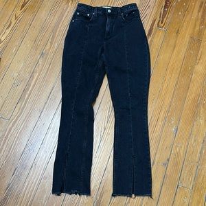 ABERCROMBIE & FITCH | The Skinny High Rise Curve Love Black Jeans size 26/ 2s